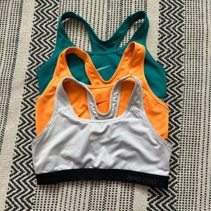 3-PACK NIKE SPORTS BRAS